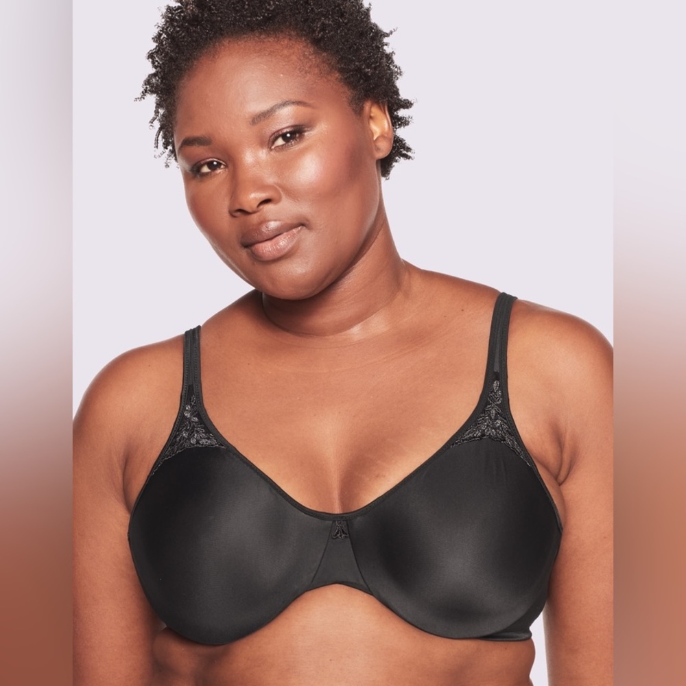 Bali Passion For Comfort Minimizer Underwire Bra in Black Size 38DDD NWT